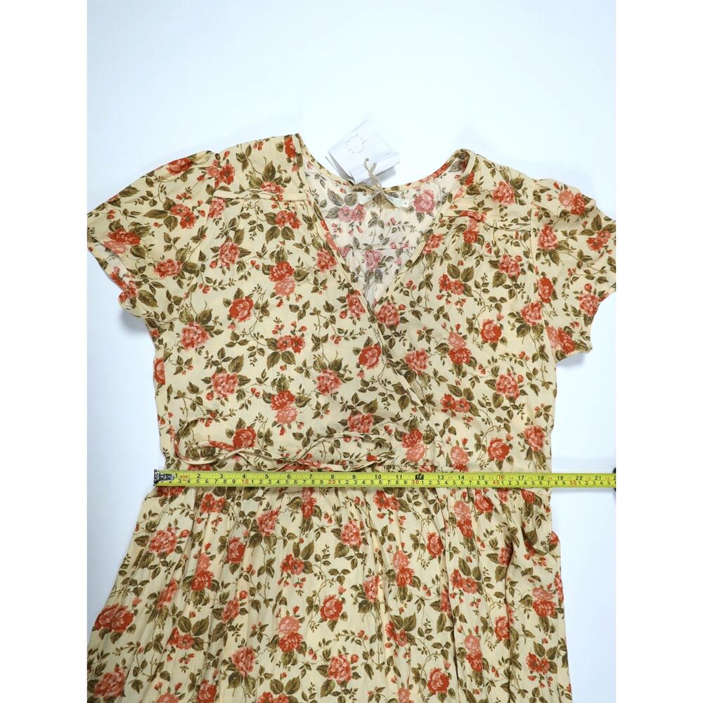 Cottagecore Prairie Boho Christy Dawn Simple Dawn Maxi Dress English Rose M NWT - Picture 11 of 16